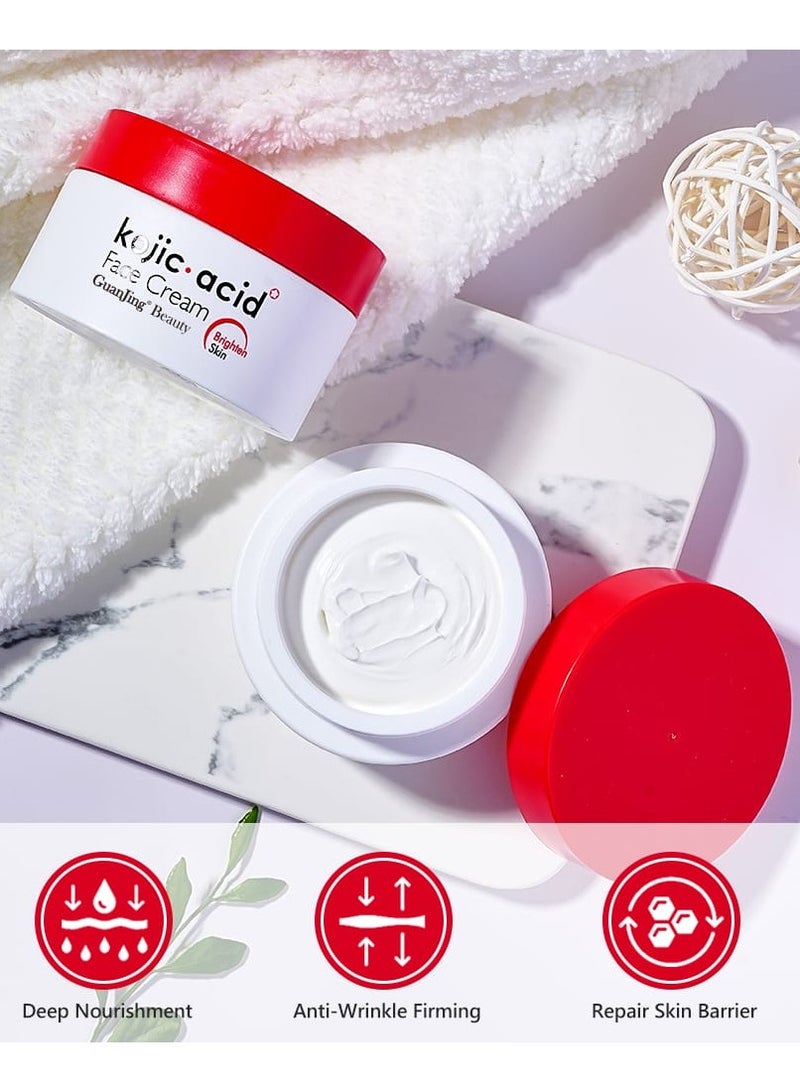 GUANJING Kojic Acid Face Cream 50 g - Image 3